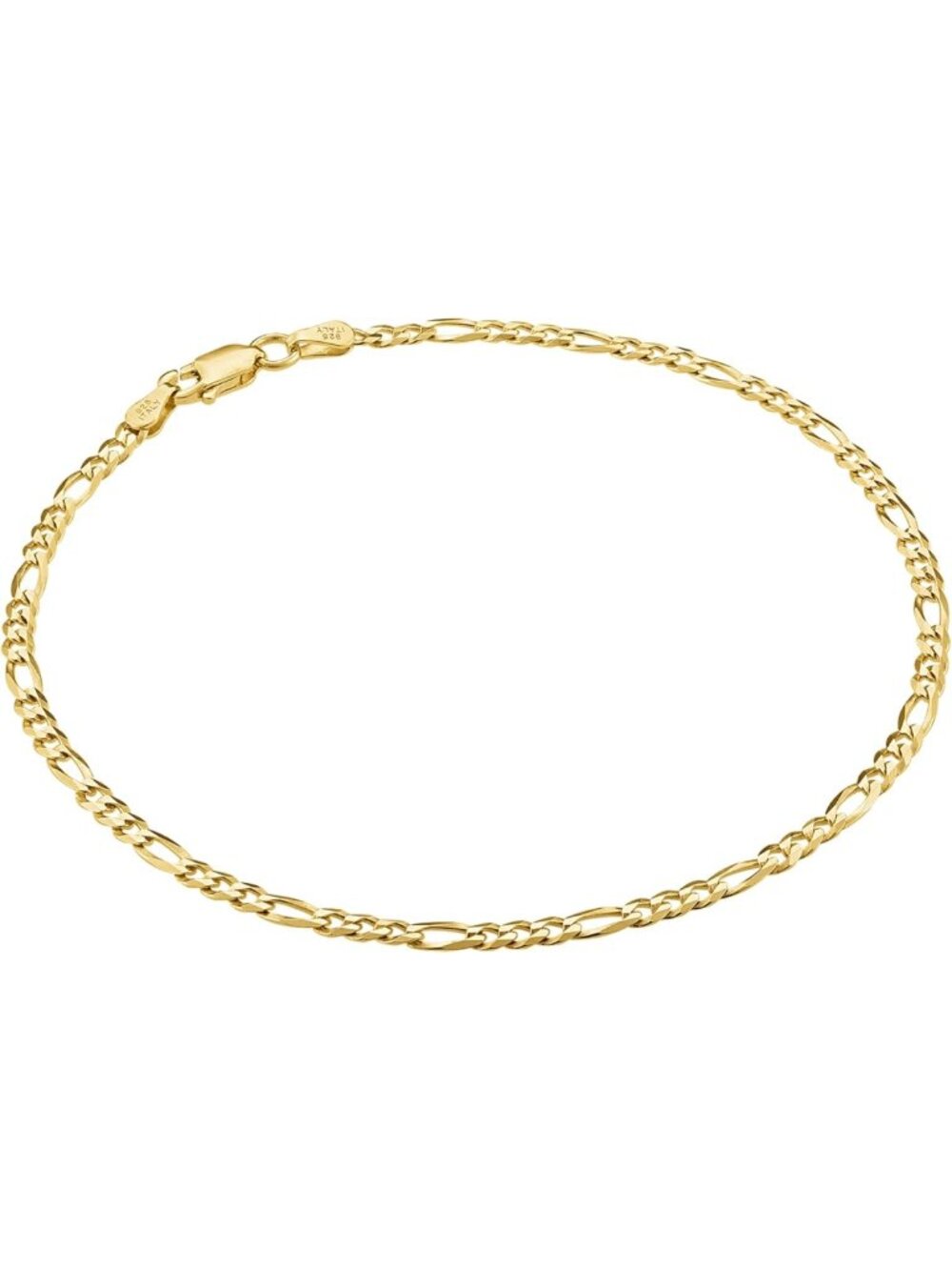 Elegant Gold Ankle Bracelets for Women | Plated 925 Sterling Silver Jewelry